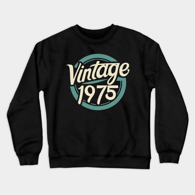 Vintage-1975 Crewneck Sweatshirt by Jhontee